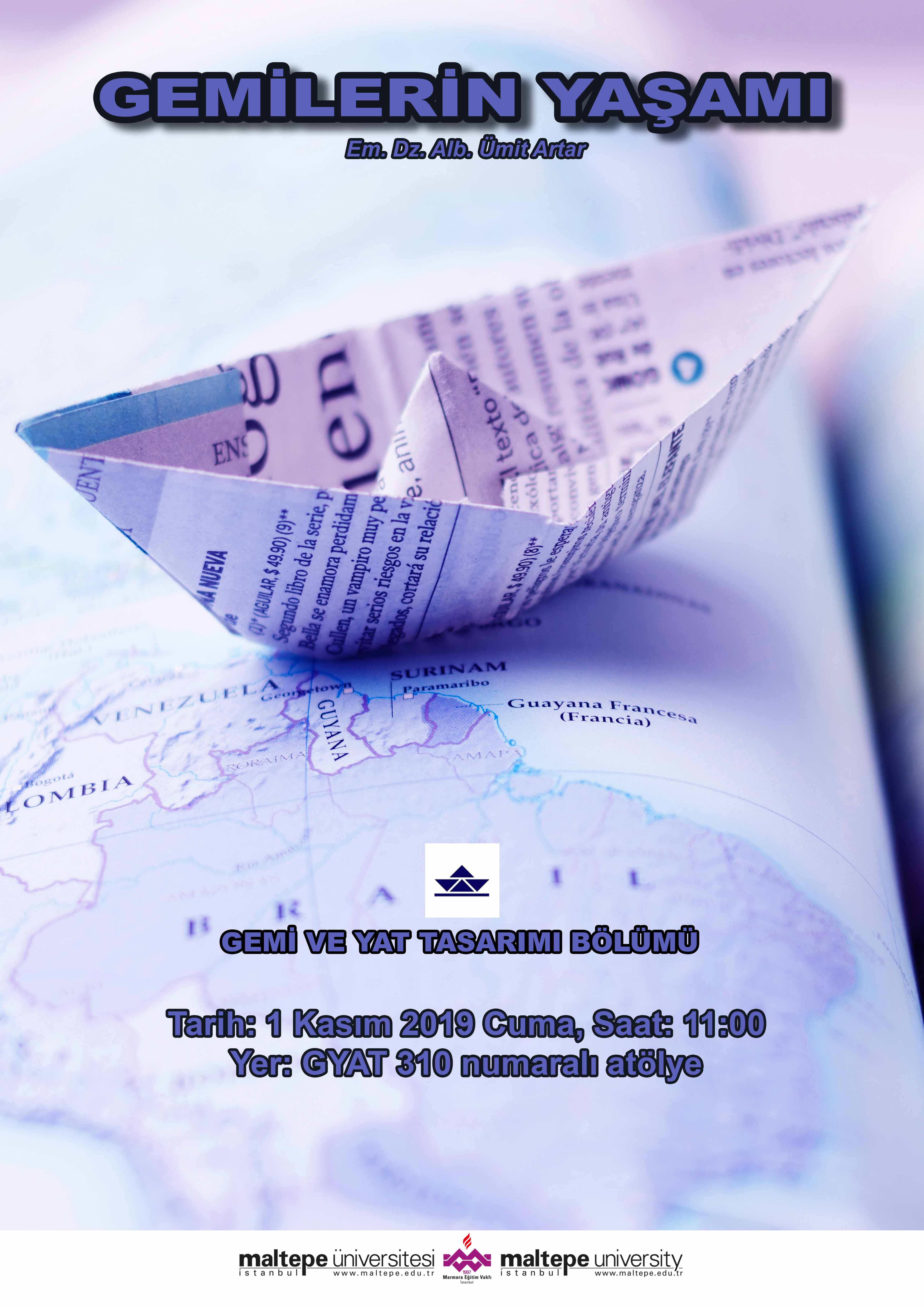 Gemilerin Yaşamı - Em. Dz. Alb. Ümit Artar
